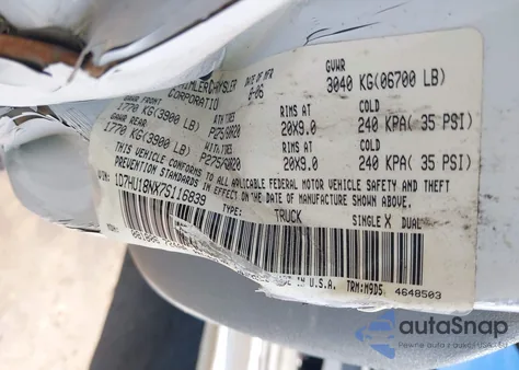 2007 Dodge Ram 1500 Slt/Trx4 Off Road/Sport from USA, damaged, VIN 1D7HU18NX7S116839